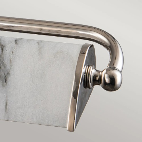 Duża obrazówka Winchfield - 4 źródła światła - Polerowany nikiel