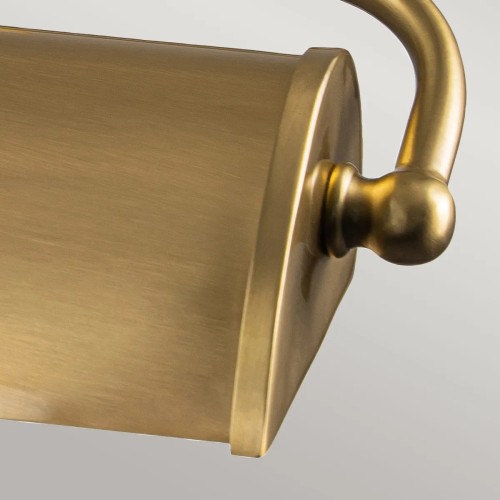 Średnia obrazówka Winchfield - 2 źródła światła - Postarzany mosiądz