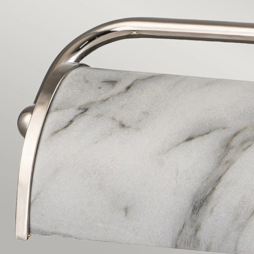 Średnia obrazówka Winchfield - 2 źródła światła - Polerowany nikiel