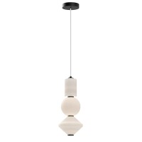 Lampa wisząca LED Bijou - Matowa czerń