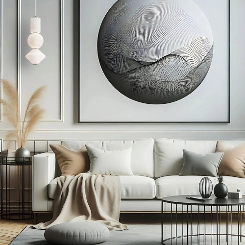 Lampa wisząca LED Bijou - Szczotkowany nikiel