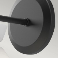 Kinkiet Halston - 1 źródło światła - Matowa czerń