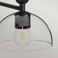 Żyrandol Jude - 3 źródła światła - Matowa czerń