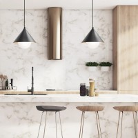 Lampa wisząca Remyck - 1 źródło światła - Matowa czerń