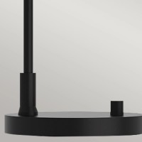 Lampa stołowa Remyck - 1 źródło światła - Matowa czerń