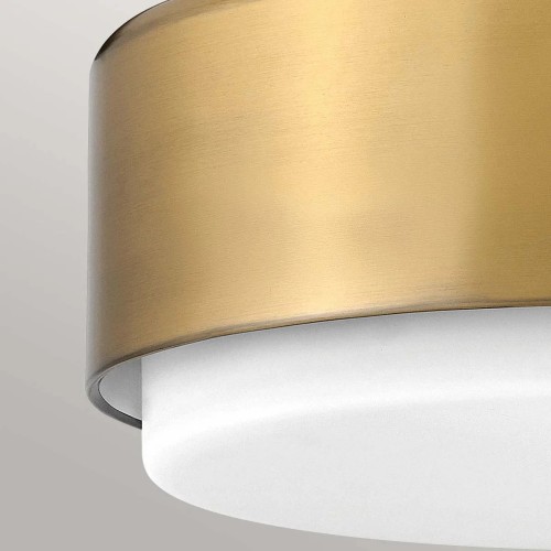 Plafon Cedric - 2 źródła światła - Lakierowany mosiądz