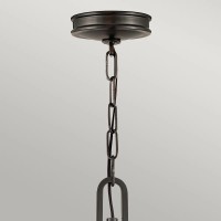 Lampa wisząca Collier - 4 źródła światła - Zgaszona czerń