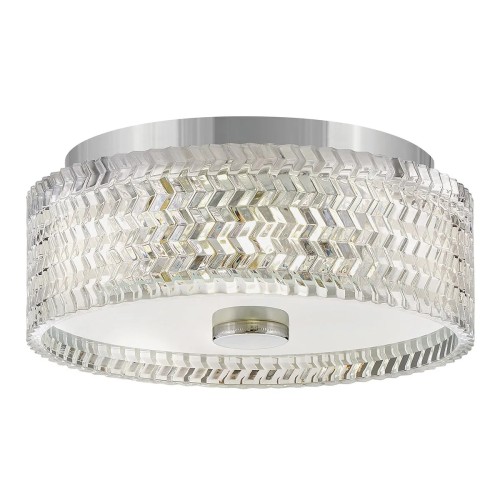 Plafon Elle - 2 źródła światła - Chrom