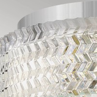 Plafon Elle - 2 źródła światła - Chrom