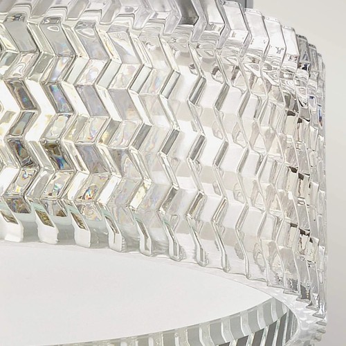 Plafon Elle - 2 źródła światła - Chrom