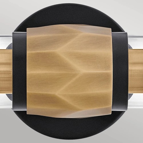 Kinkiet Ellison - 2 źródła światła - Czarny, klasyczny