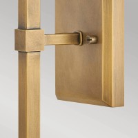 Kinkiet Moore - 1 źródło światła - Klasyczny mosiądz