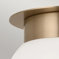 Plafon Albers - 1 źródło światła - Szampański brąz - Wersja A