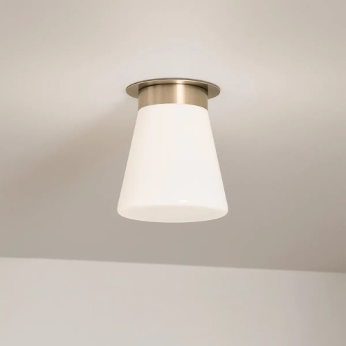 Plafon Albers - 1 źródło światła - Szampański brąz - Wersja B