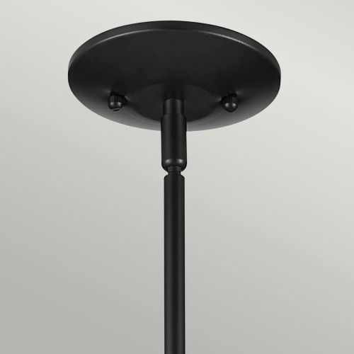 Lampa wisząca Deela - 1 źródło światła - Czarny