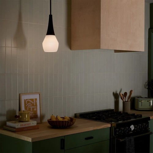 Lampa wisząca Deela - 1 źródło światła - Czarny