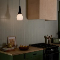 Lampa wisząca Deela - 1 źródło światła - Czarny