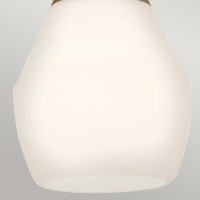 Lampa wisząca Deela - 1 źródło światła - Szampański brąz