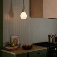 Lampa wisząca Deela - 1 źródło światła - Szampański brąz