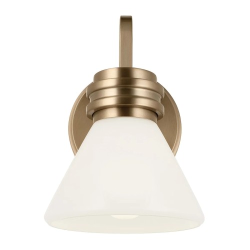 Kinkiet Farum - 1 źródło światła - Szampański brąz