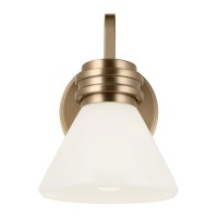 Kinkiet Farum - 1 źródło światła - Szampański brąz