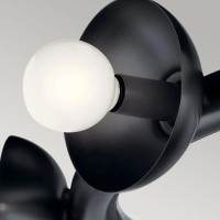 Żyrandol Palta - 9 źródeł światła - Satynowa czerń