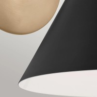 Kinkiet Phix - 2 źródła światła - Szampański brąz