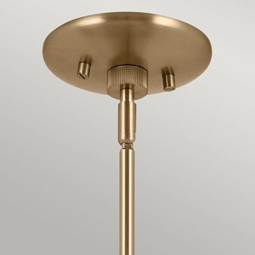 Żyrandol Phix - 6 źródeł światła - Szampański brąz