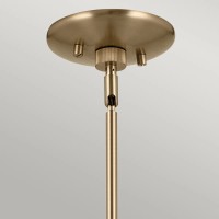 Żyrandol Phix - 12 źródeł światła - Szampański brąz