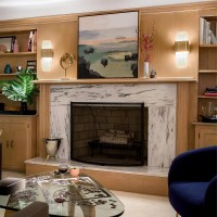 Kinkiet LED Serene - Naturalny mosiądz