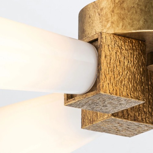 Lampa wisząca Kristy - 4 źródła światła - Przecierane złoto