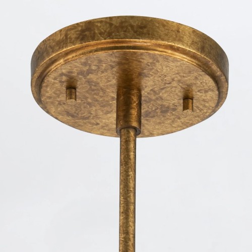 Lampa wisząca Kristy - 4 źródła światła - Przecierane złoto