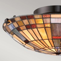 Plafon Inglenook - 2 źródła światła - Valiant brąz