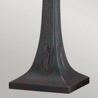 Lampa stołowa Navajo - 2 źródła światła - Brązowy