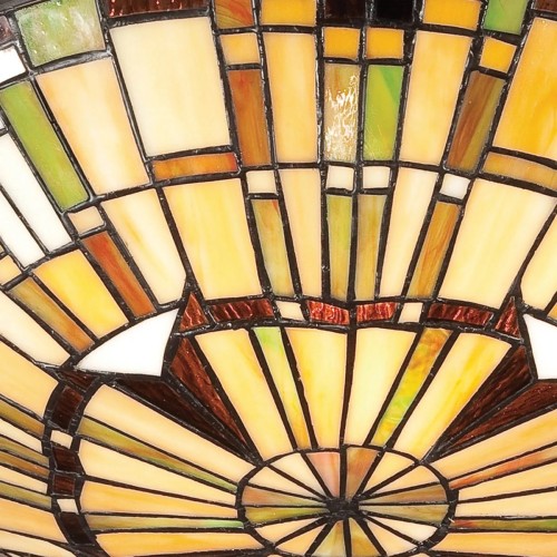 Plafon Reed - 2 źródła światła - Valiant brąz