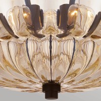 Półplafon Whitecap - 4 źródła światła - Kakaowy brąz