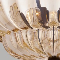 Półplafon Whitecap - 4 źródła światła - Kakaowy brąz