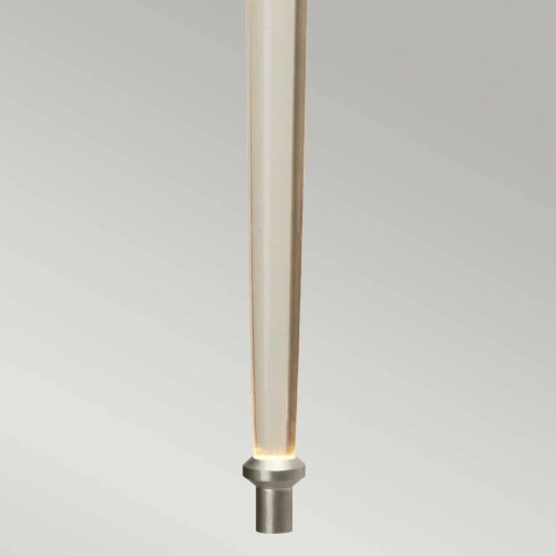 Kinkiet Agatha - 2 źródła światła - Szczotkowany nikiel