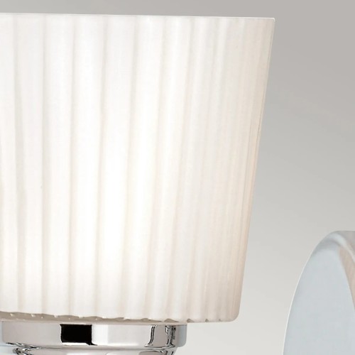 Kinkiet Binstead - 1 źródło światła - Polerowany chrom