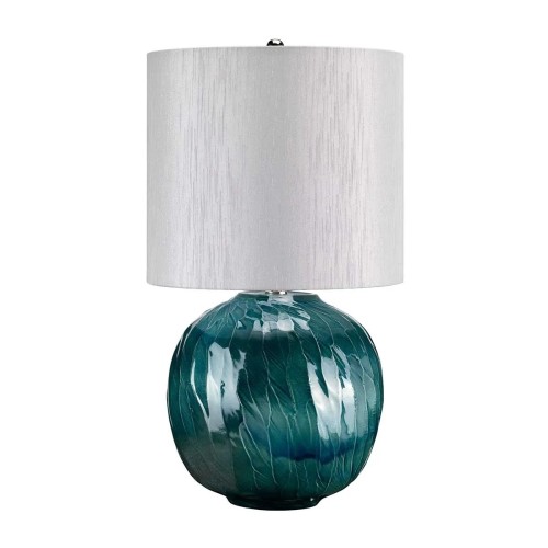 Lampa stołowa Blue Globe - 1 źródło światła - Niebieski