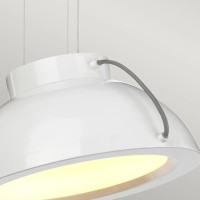 Średnia lampa wisząca LED Europa - Biały