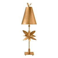 Lampa stołowa Azalea - 1 źródło światła - Złoty