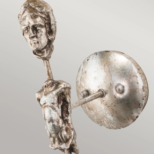 Kinkiet Fragment - 1 źródło światła - Srebrny