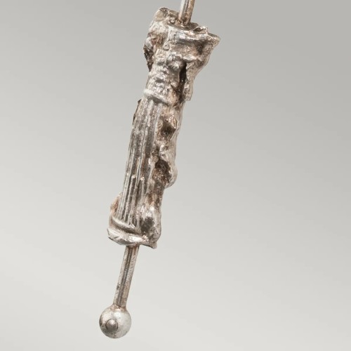 Kinkiet Fragment - 1 źródło światła - Srebrny