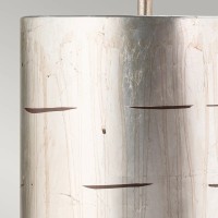 Mała lampa wisząca Fragment - 1 źródło światła - Postarzane srebro