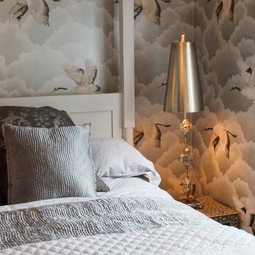 Lampa stołowa Fragment - 1 źródło światła - Postarzane srebro