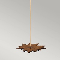 Lampa podłogowa Nettle - 1 źródło światła - Złoty, taupe