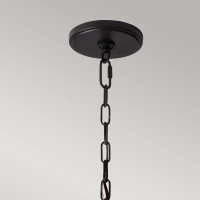 Lampa wisząca Bluffton - 3 źródła światła - Olejowany brąz