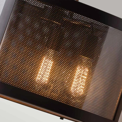 Lampa wisząca Bluffton - 3 źródła światła - Olejowany brąz