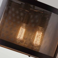 Lampa wisząca Bluffton - 3 źródła światła - Olejowany brąz